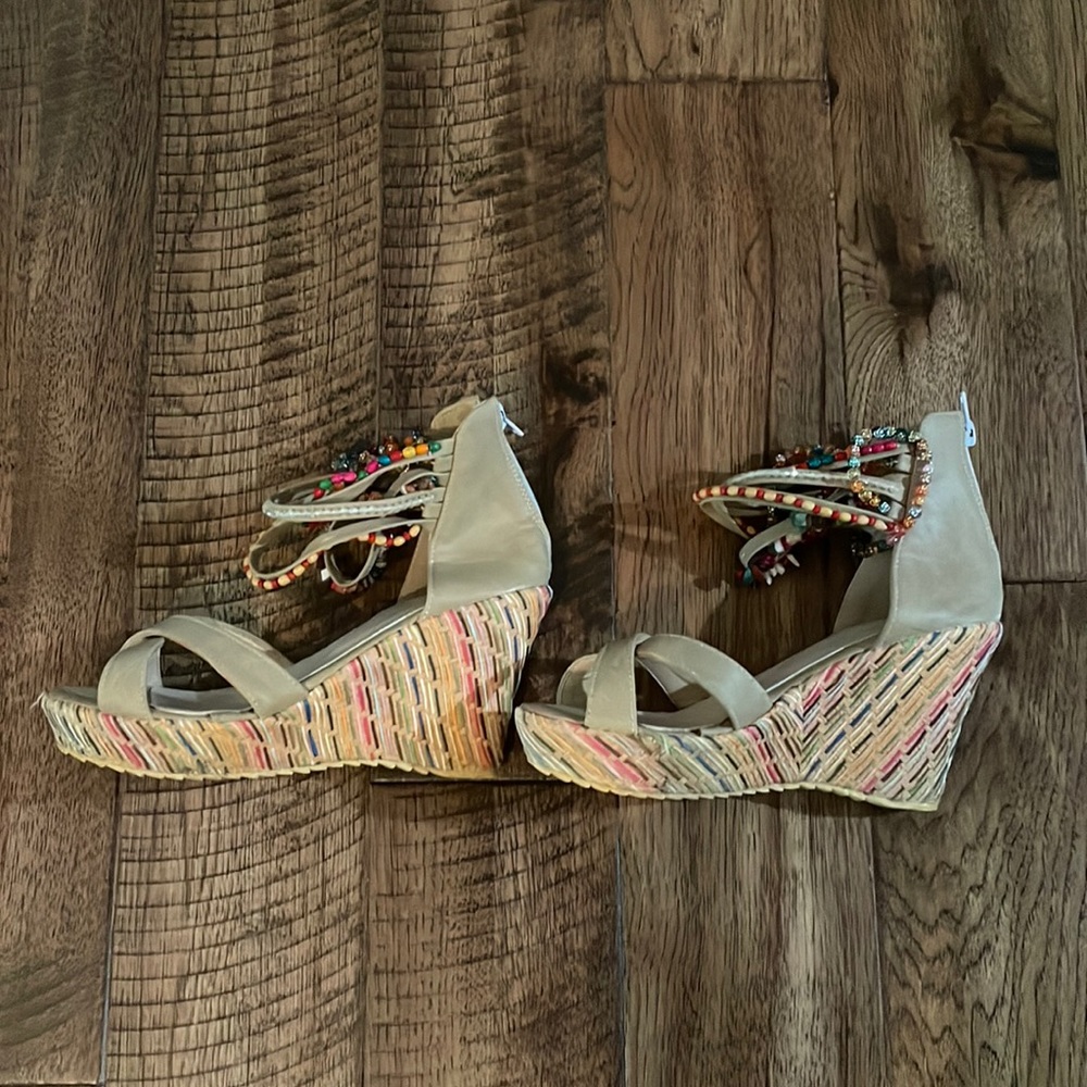 Wedged heels